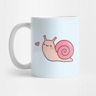 Cute Little Snail Doodle Mug